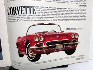 1962 Chevrolet Large Brochure Impala Belair Biscayne Chevy II Nova Corvair Wagon