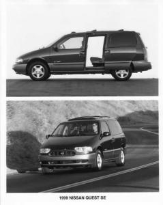 1999 Nissan Quest SE Press Photo 0080