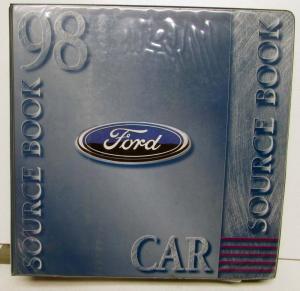 1998 Ford Car Source Book Mustang Escort Contour Taurus Crown Victoria