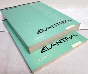 1995 Hyundai Elantra Service Shop Repair Manual - 2 Volume Set