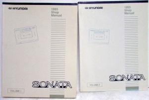 1995 Hyundai Sonata Service Shop Repair Manual - 2 Volume Set