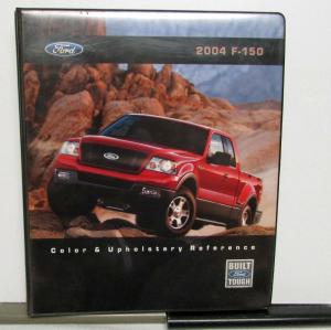 2004 Ford F-150 Color & Upholstery Reference Album Paint Chips Ordering Codes