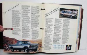 1986 Ford Product Reference Book Car Truck Thunderbird Mustang F-Series Ranger