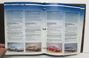 1986 Ford Product Reference Book Car Truck Thunderbird Mustang F-Series Ranger