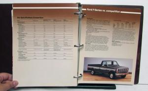 1986 Ford Product Reference Book Car Truck Thunderbird Mustang F-Series Ranger