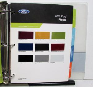 2011 Ford Car CUV Color & Trim Manual Fiesta Mustang Shelby GT500 Flex