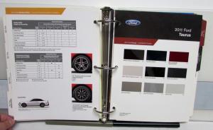 2011 Ford Car CUV Color & Trim Manual Fiesta Mustang Shelby GT500 Flex
