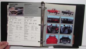 1985 Ford Product Reference Book Escort GT Mustang SVO F-Series T-Bird Bronco