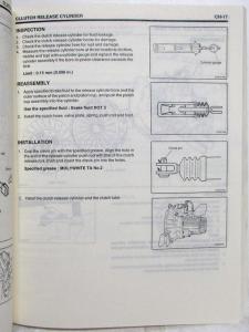 1997 Hyundai Tiburon Service Shop Repair Manual - 2 Volume Set