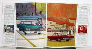 1963 Chevrolet Impala Belair Biscayne Station Wagons Sales Brochure Original
