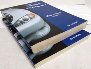 1998 Hyundai Tiburon Service Shop Repair Manual - 2 Volume Set