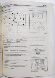 1998 Hyundai Sonata Service Shop Repair Manual - 2 Volume Set