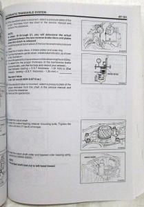 1999 Hyundai Sonata Service Shop Repair Manual - Volume 1 Only