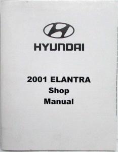 2001 Hyundai Elantra Service Shop Repair Manual