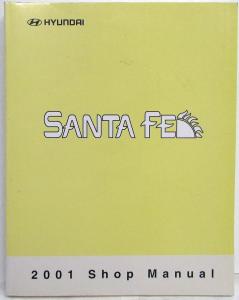 2001 Hyundai Santa Fe Service Shop Repair Manual