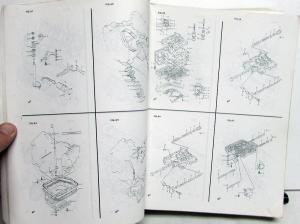 1989 to 1994 Suzuki Swift Dealer Parts Book Catalog Original Dated Jan 1995