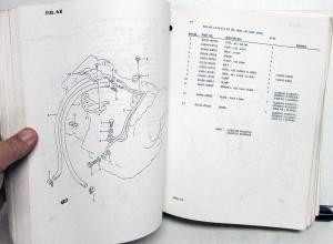 1989 to 1994 Suzuki Swift Dealer Parts Book Catalog Original Dated Jan 1995