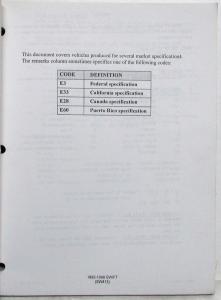 1997 Suzuki Swift Parts Book Catalog - October - Model Year 1995-1998