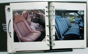 1974 Chevrolet Dealer Data Book Album Camaro Chevelle Corvette Nova Monte Carlo