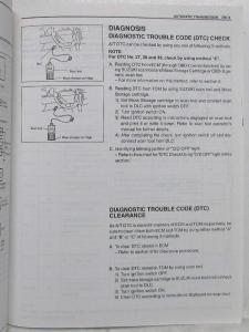1999 Suzuki Esteem 1600 Supplementary Service Shop Repair Manual