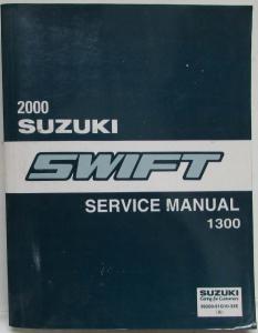 2000 Suzuki Swift 1300 Service Shop Repair Manual
