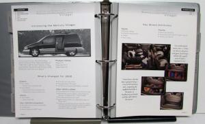 2000 Mercury Product Portfolio Mystique Sable Cougar Grand Marquis Villager