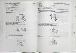 2002 Suzuki Esteem SY416/SY418 Service Shop Repair Manual - 2 Volume Set