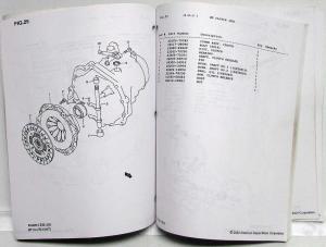 2002 Suzuki Aerio Parts Book Catalog - September - Model Year 2003