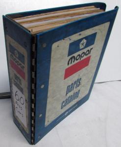 1960 MOPAR Parts List for Plymouth Dodge DeSoto Chrysler Imperial Original