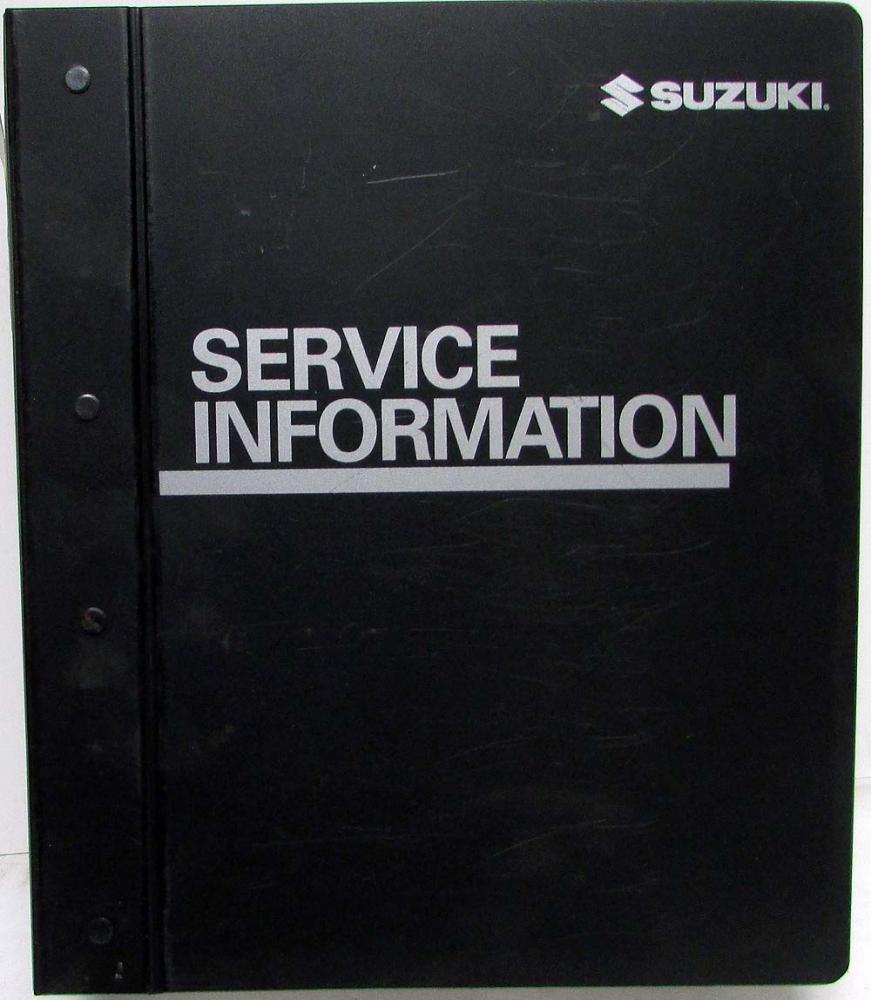 2006 Suzuki Grand Vitara SQ625 / XL-7 JA627 Service Shop Repair Manual