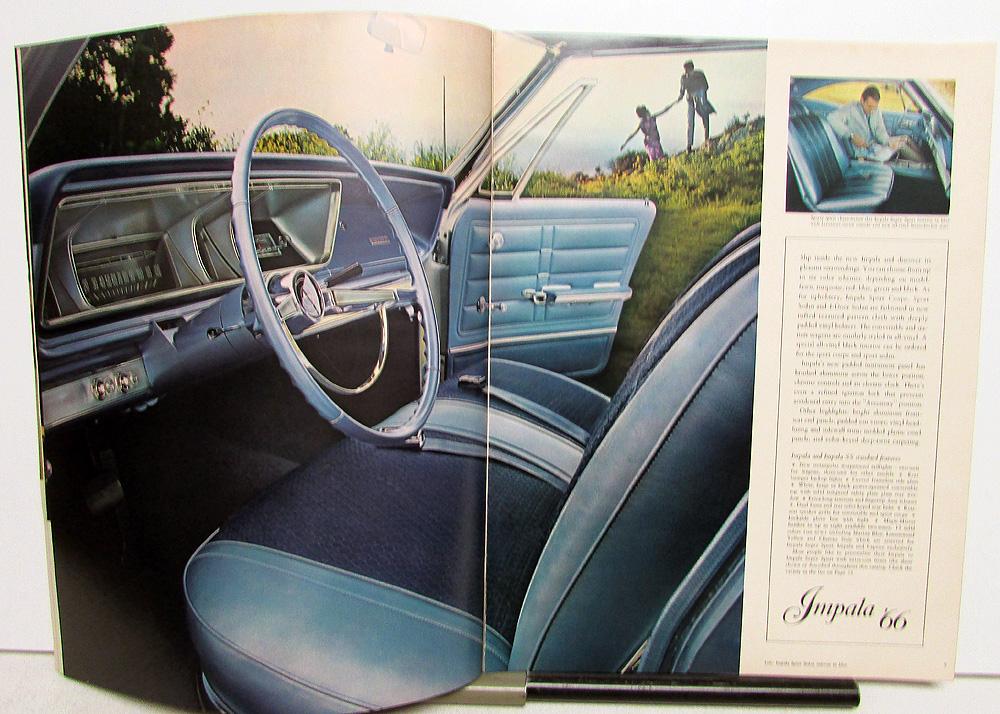 CHEVROLET Impala Bel Air Biscayne Wagon 27x34cm Prospekt Brochure