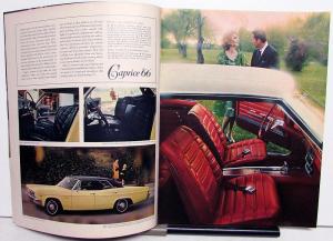 1966 Chevrolet Full Size Sales Brochure Caprice Impala Belair Biscayne Wagons