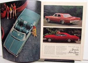 1966 Chevrolet Full Size Sales Brochure Caprice Impala Belair Biscayne Wagons