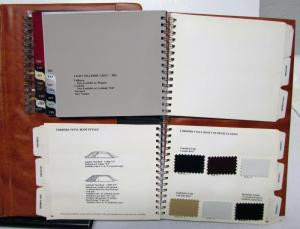 1981 Chrysler Color & Trim LeBaron Cordoba Newport New Yorker Order Codes