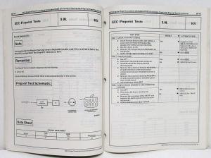 1993 Ford Powertrain Control Emissions Diagnosis Service Manual Mercury Villager