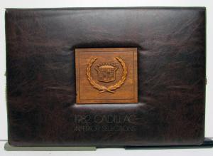 1982 Cadillac Interior Options deVille Eldorado Fleetwood Brougham Limo Cimarron