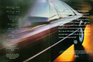 1995 Cadillac Seville Eldorado DeVille Fleetwood Sales Brochure Standard Size