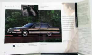 1995 Cadillac Seville Eldorado DeVille Fleetwood Sales Brochure Standard Size