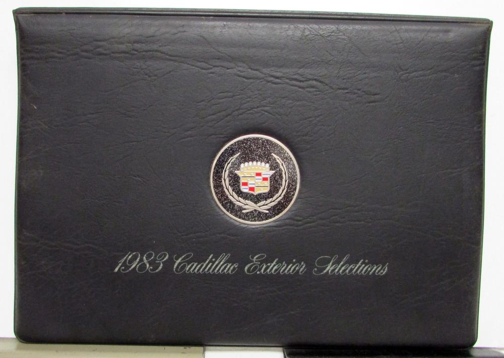 1983 Cadillac Exterior deVille Brougham Fleetwood Eldorado Seville Limo Cimarron