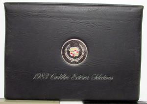 1983 Cadillac Exterior deVille Brougham Fleetwood Eldorado Seville Limo Cimarron