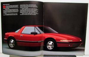 1988 Buick Reatta Dealer Sales Brochure With Fold Out Pages