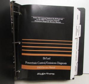 2001 Ford Powertrain Control Emissions Diagnosis Service Manual Car-Truck OBD-II