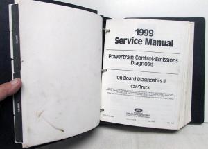 1999 Ford Powertrain Control Emissions Diagnosis Service Manual Car-Truck OBD-II