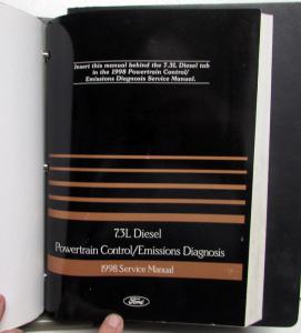1998 Ford Powertrain Control Emissions Diagnosis Service Manual Car-Truck OBD-II