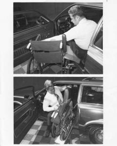 1974 Ford Wheelchair Accessibility Press Photo and Release 0377