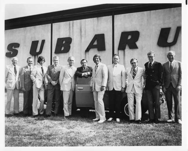 1974 Subaru of America Management Team Press Photo and Release 0079
