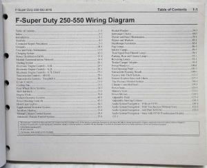 2018 Ford F-250 350 450 550 Super Duty Pickup Electrical Wiring Diagrams Manual