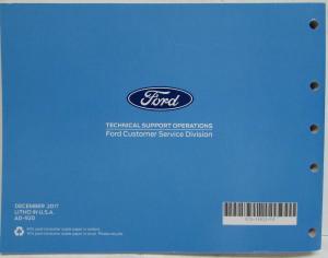 2018 Ford F-250 350 450 550 Super Duty Pickup Electrical Wiring Diagrams Manual