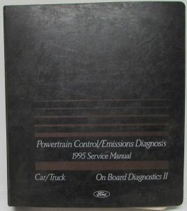 1995 Ford Powertrain Control Emissions Diagnosis Service Manual Car-Truck OBD-II