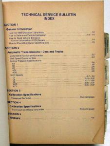 1983 Ford Emission Diagnosis Engine/Electronics Service Shop Manual Car-Truck